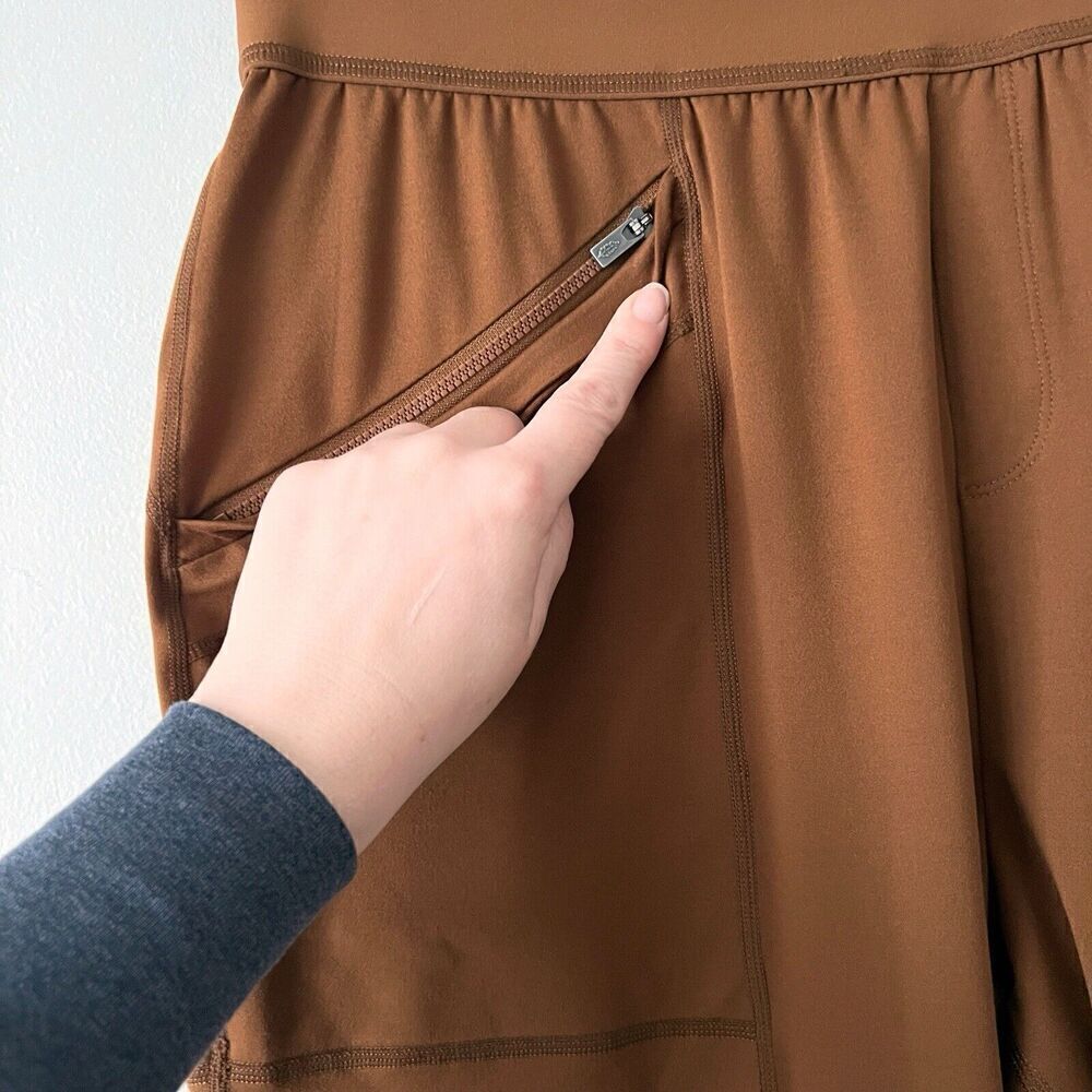Free People Movement Women's High Fives Joggers Size L Toasted Almond Brown - Picture 6 of 11